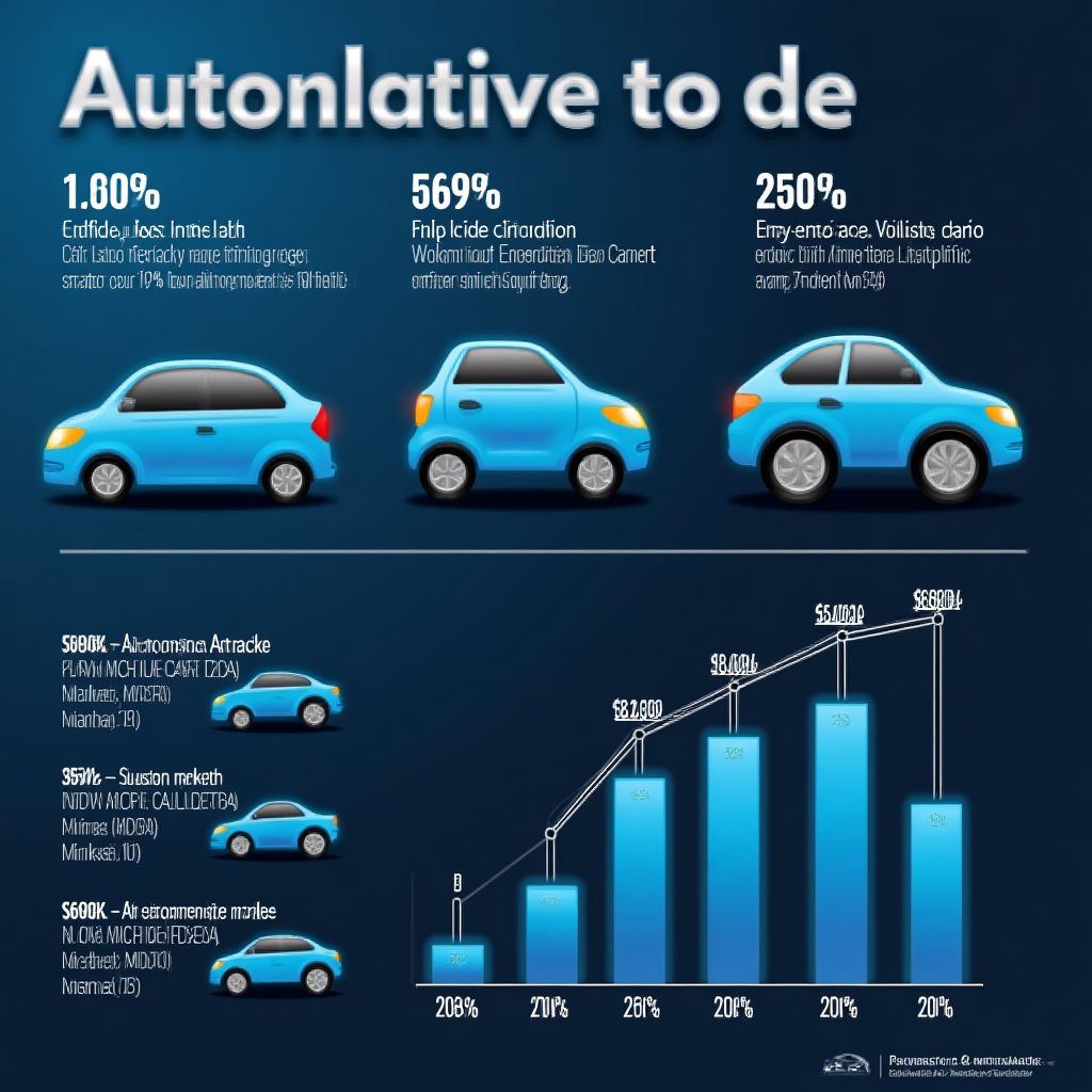 Crecimiento del mercado automotriz